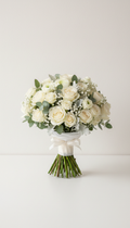 Classic white whisper bouquet